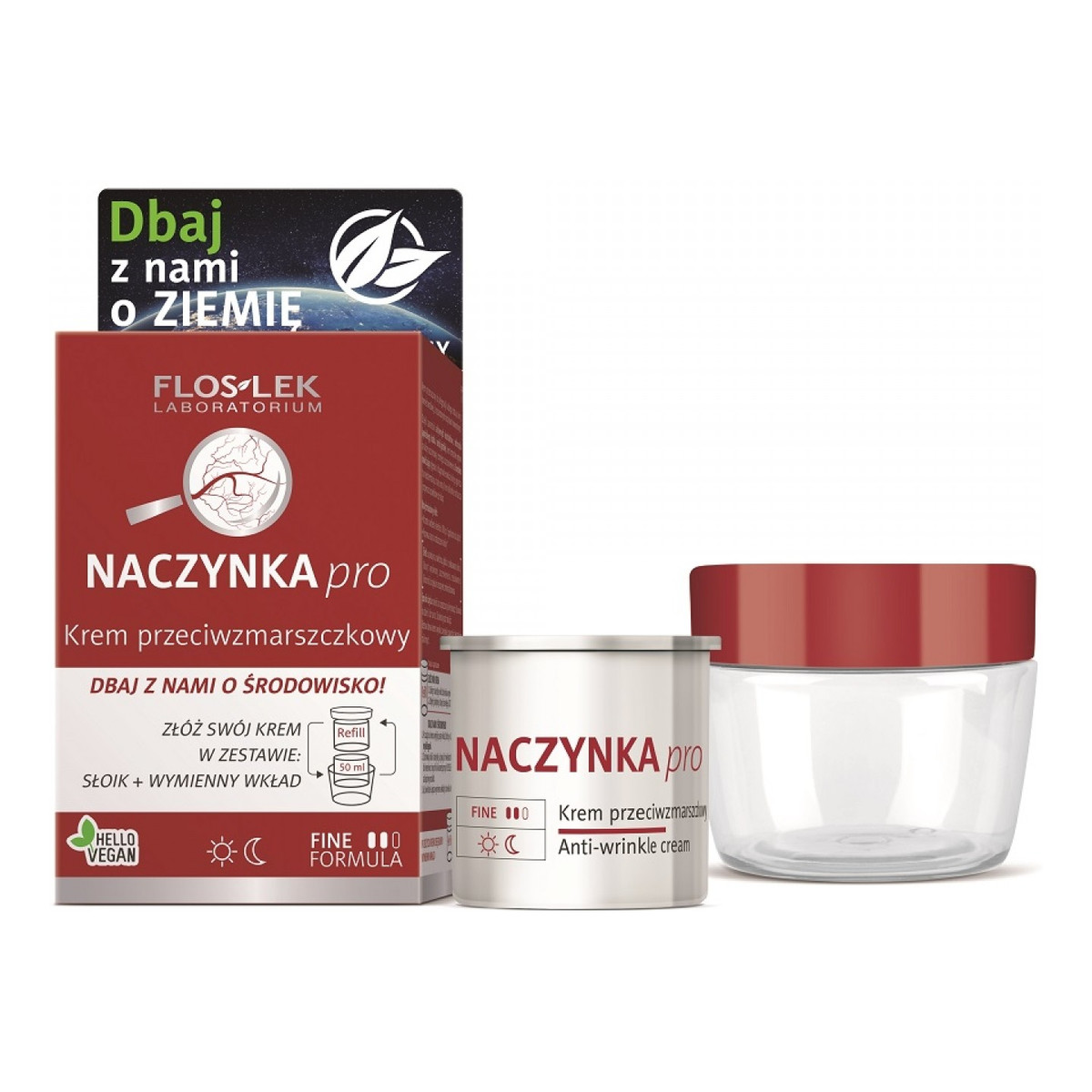 FlosLek Naczynka Pro Krem przeciwzmarszczkowy anti-aging 50ml