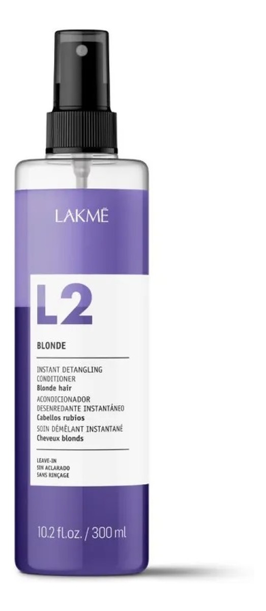 L2 blonde dwufazowa odżywka do włosów blond i siwych