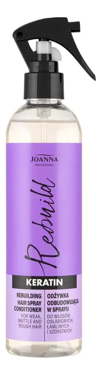 Odżywka Spray Do Włosów Odbudowująca z Keratyną