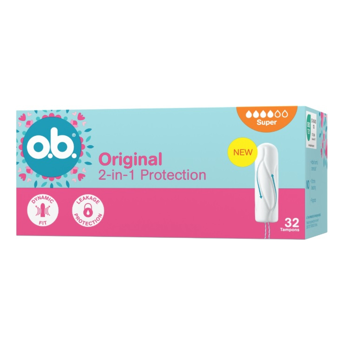 O.B. Original Super tampony 32szt.