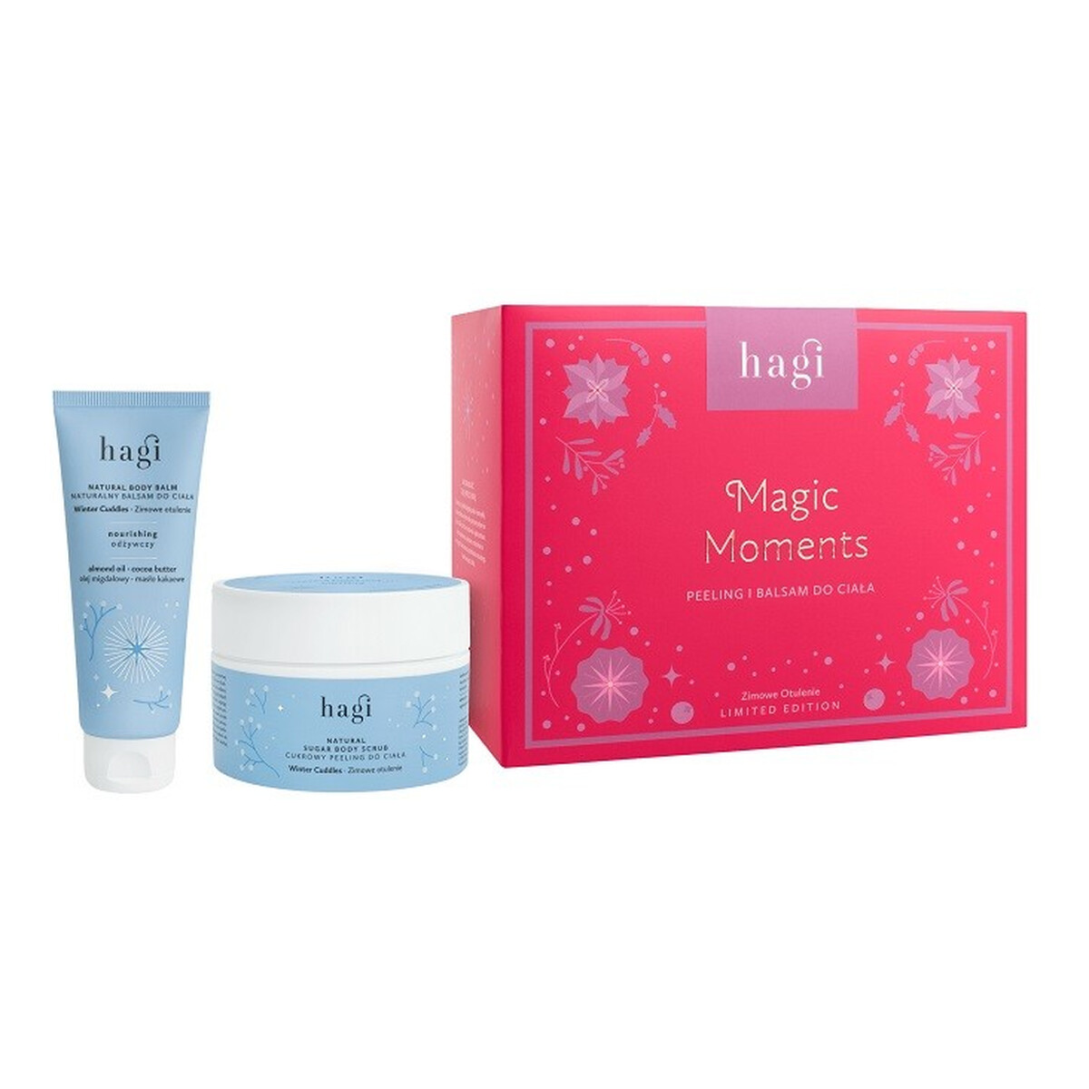 Hagi Magic Moments Zestaw peeling do ciała 200ml + balsam do ciała 75ml