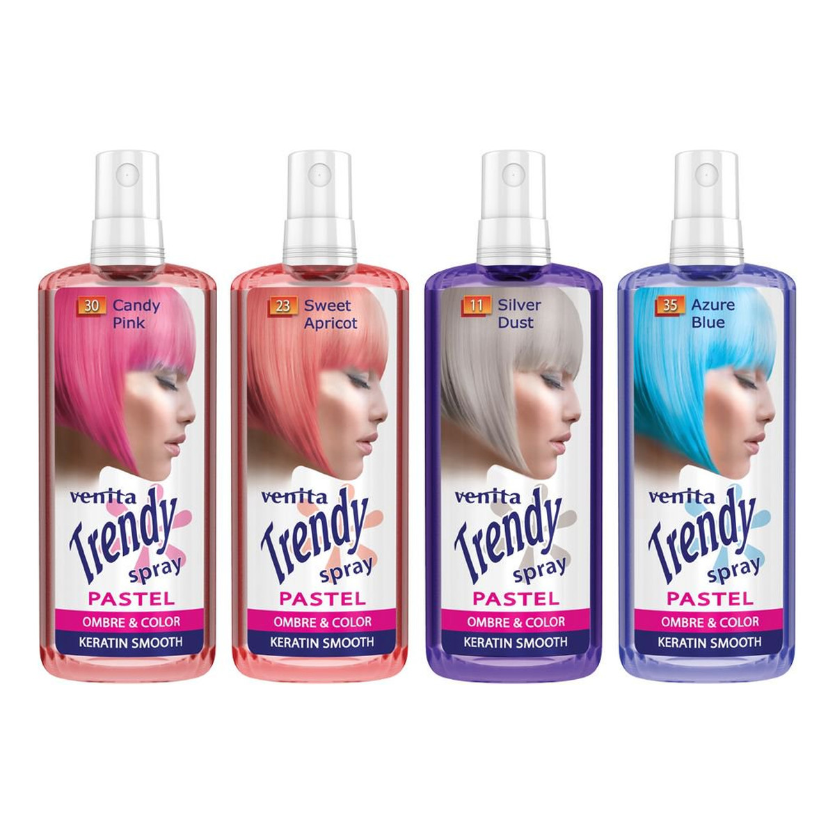 Venita TRENDY PASTEL Spray koloryzujący do włosów 200ml