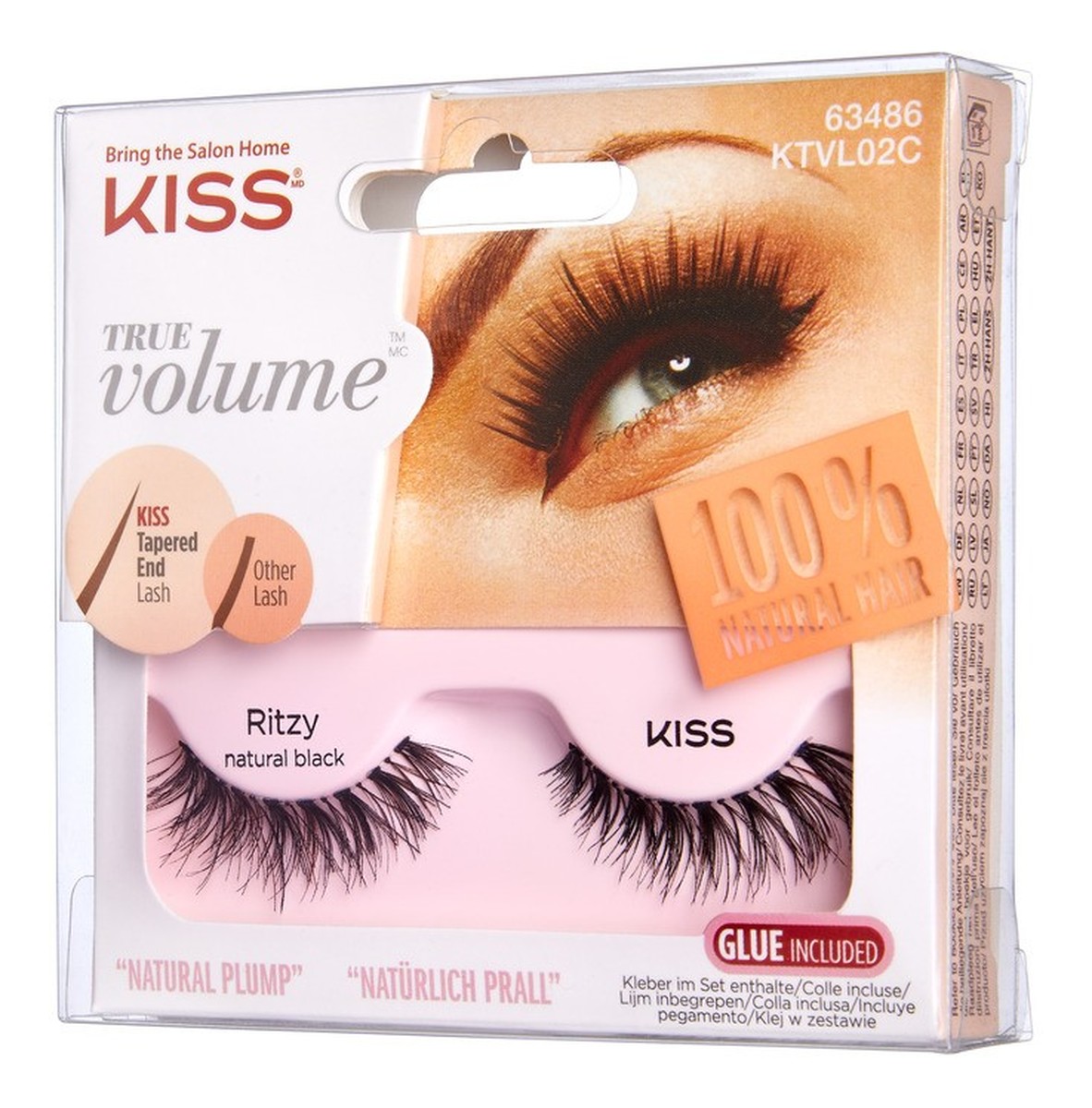 Sztuczne Rzesy True Volume - Ritzy (Natural black)