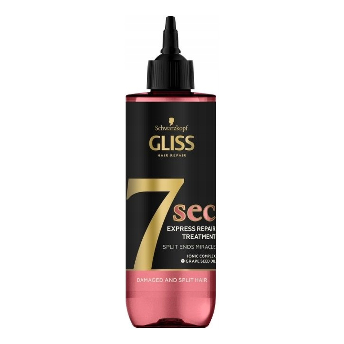 Gliss 7sec express repair treatment split ends miracle ekspresowa kuracja do włosów z rozdwajającymi się końcówkami 200ml