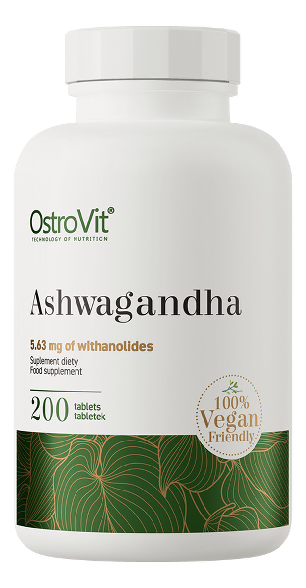 Ashwagandha VEGE 200 tabletek