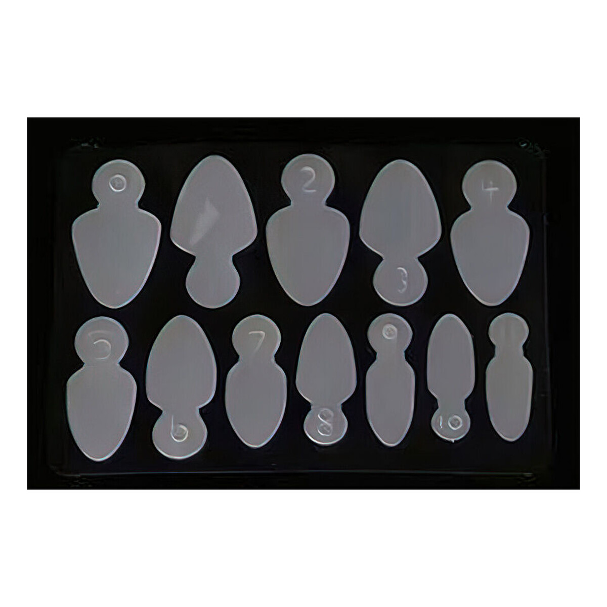 Excellent PRO Silikonowe foremki do french na dualform a 12szt