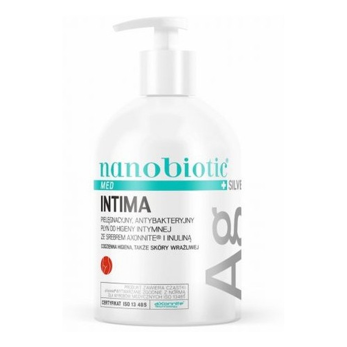 Nanobiotic Med Silver intima płyn do higieny intymnej 500ml