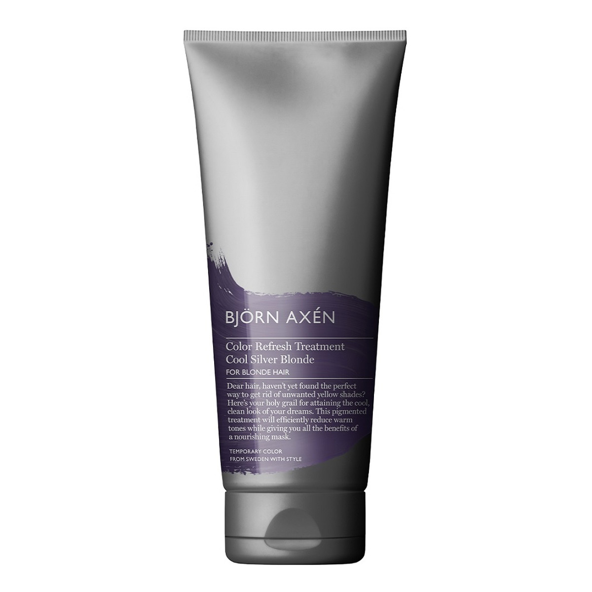 Björn Axén Color refresh treatment kuracja odświeżająca kolor włosów cool silver blonde 250ml