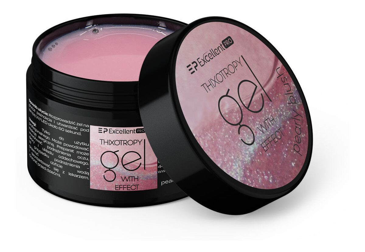 Żel budujący pearly blush