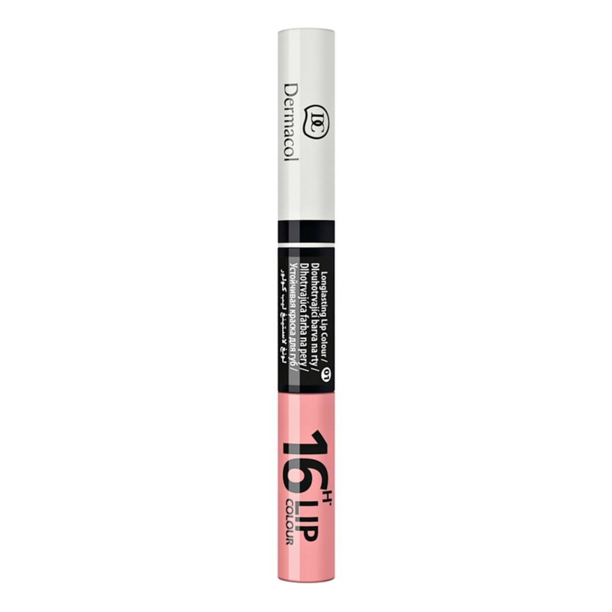 Dermacol 16H Lip Colour Longlasting Lip Colour 2w1 dwufazowa pomadka i błyszczyk do ust