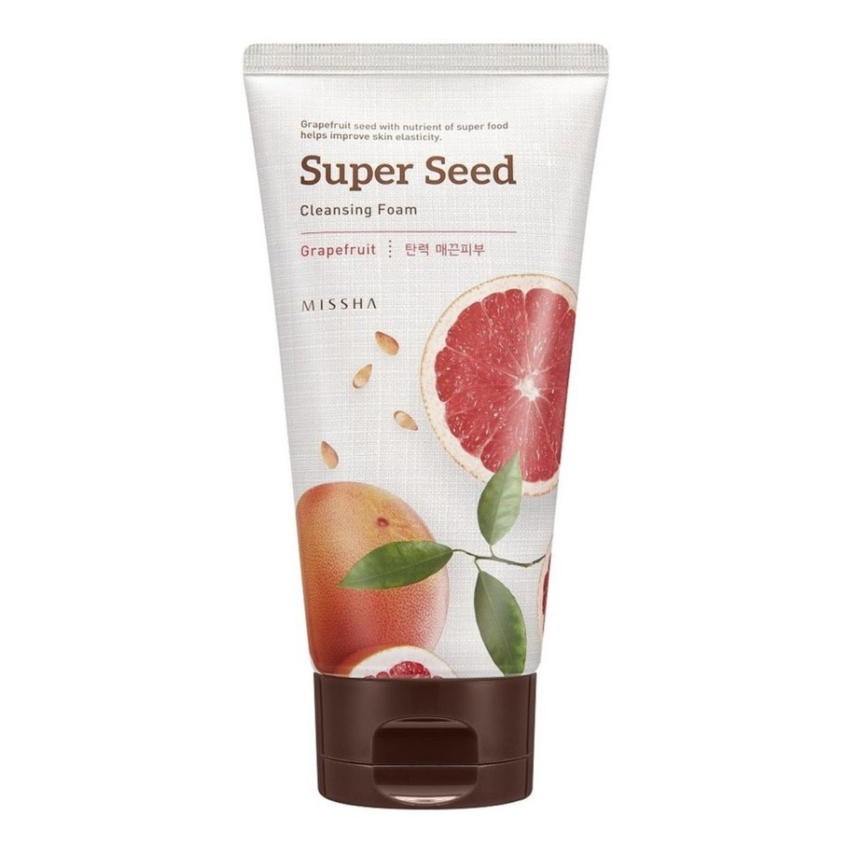 Missha Super Seed Cleansing Foam Ujędrniająco-Nawilżająca Pianka Do Mycia Twarzy Grapefruit 150ml
