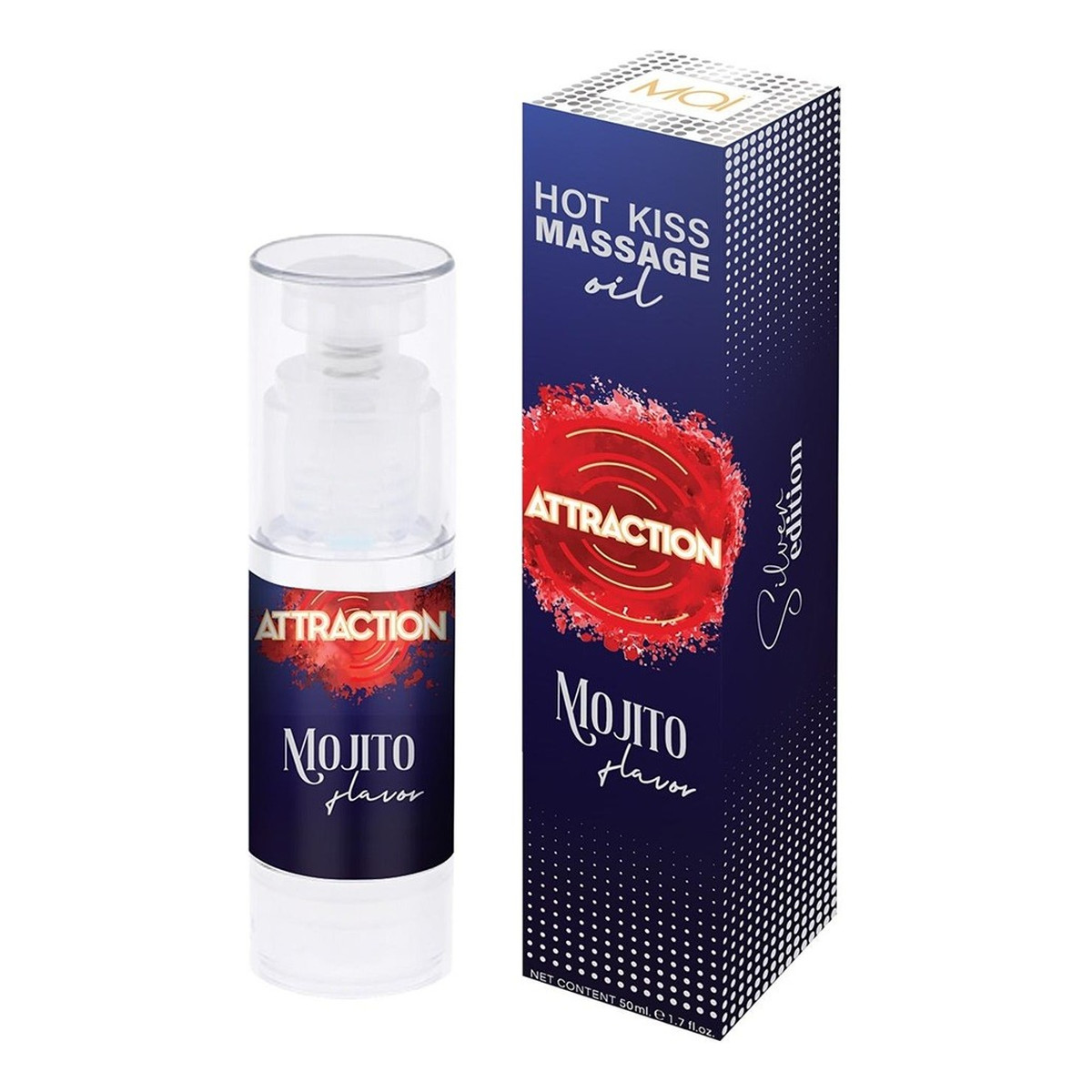 Mai Attraction Hot Kiss Massage Oil Olejek do masażu mojito 50ml
