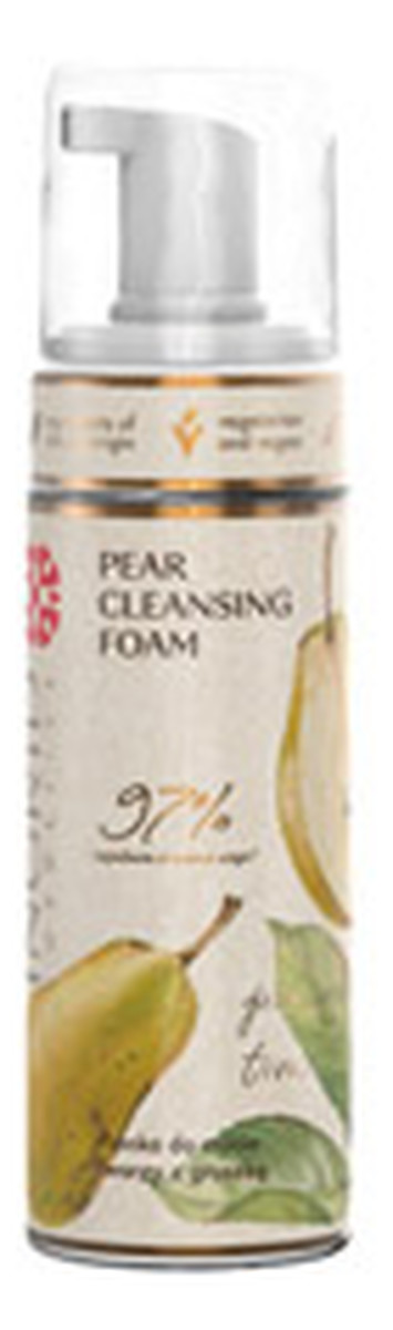 Pear cleansing foam pianka do mycia twarzy z gruszką