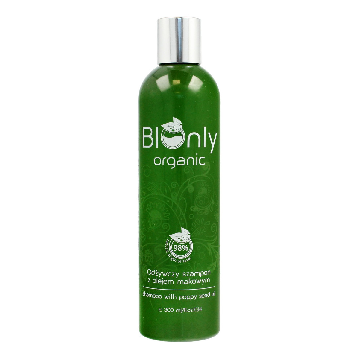 BIOnly Organic Szampon do włosów odżywczy z olejem makowym 300ml