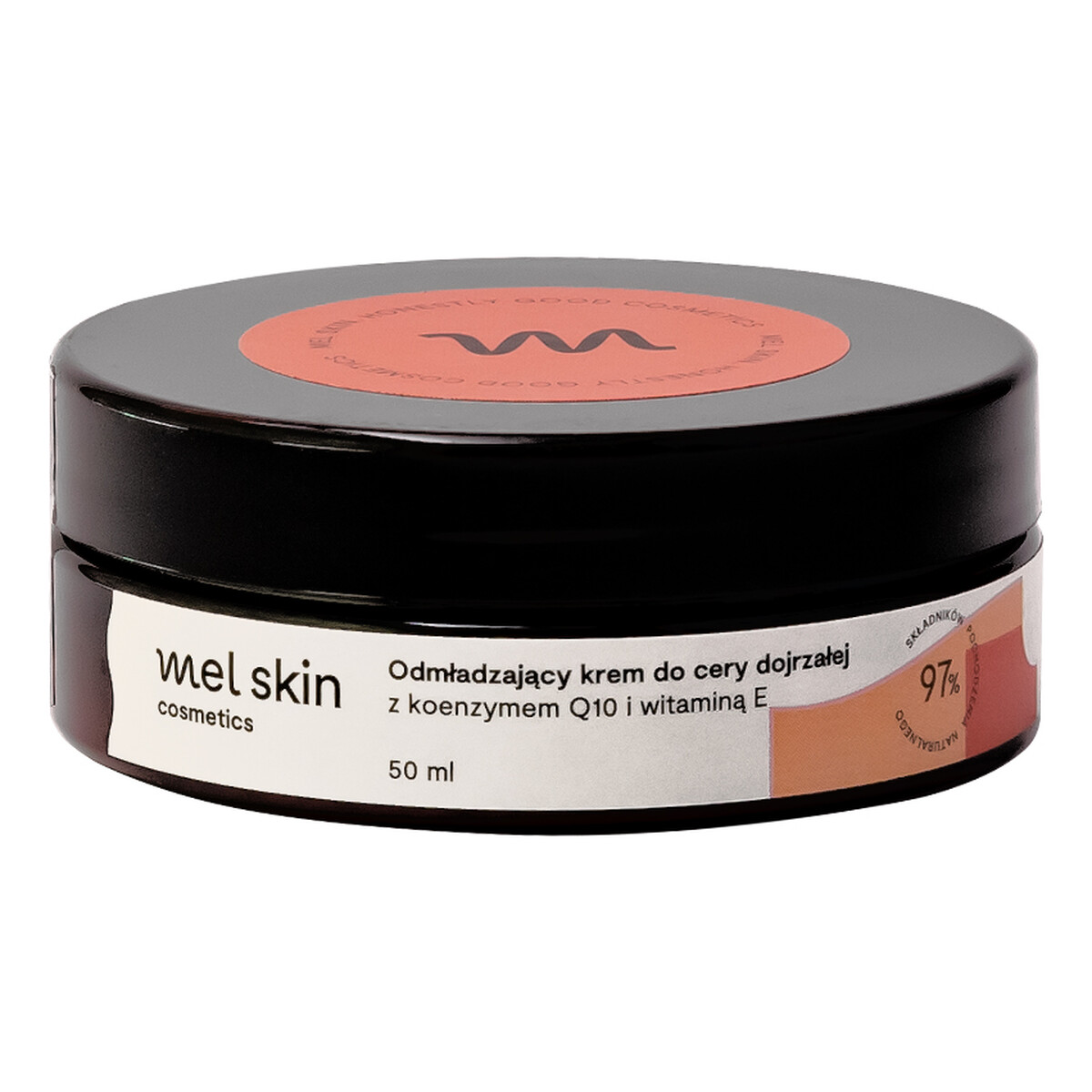 Mel Skin Odmładzający Krem do cery dojrzałej z koenzymem q10 i witaminą e 50ml