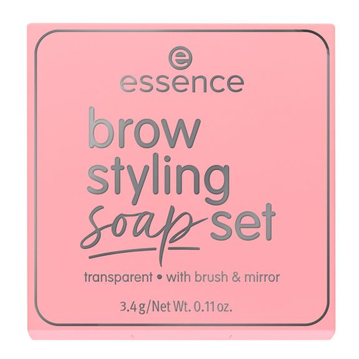 Essence Brow Styling Soap Set Transparent Mydło do Stylizacji Brwi 3g