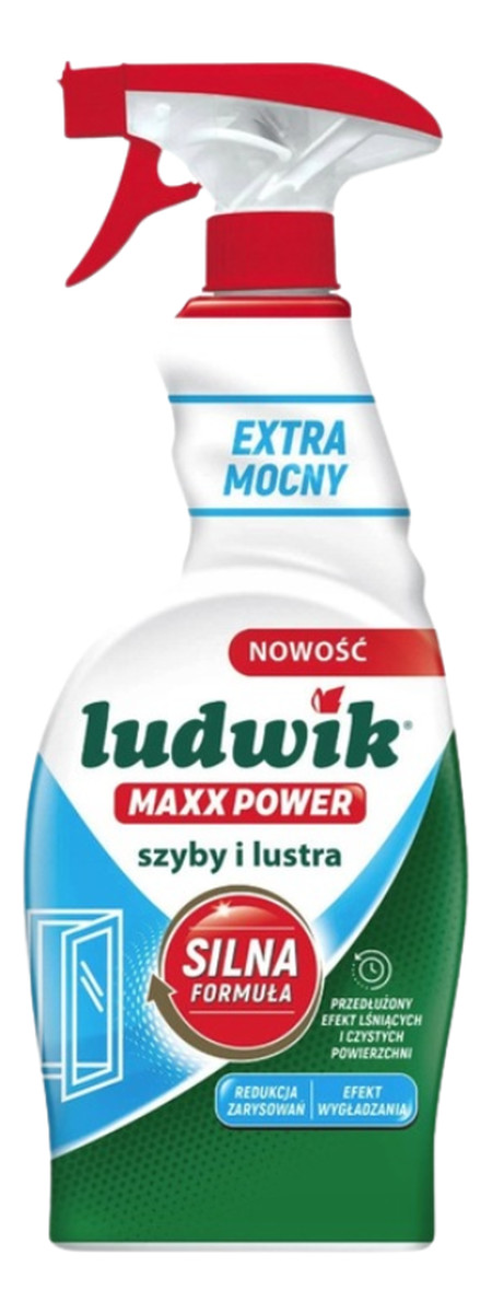 Płyn do Mycia Szyb i Luster Extra Mocny Spray