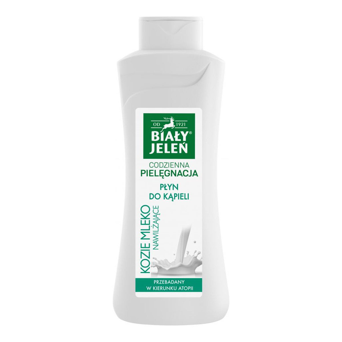 Biały Jeleń Nawilżające Kozie Mleko Hipoalergiczny Płyn Do Kąpieli 750ml