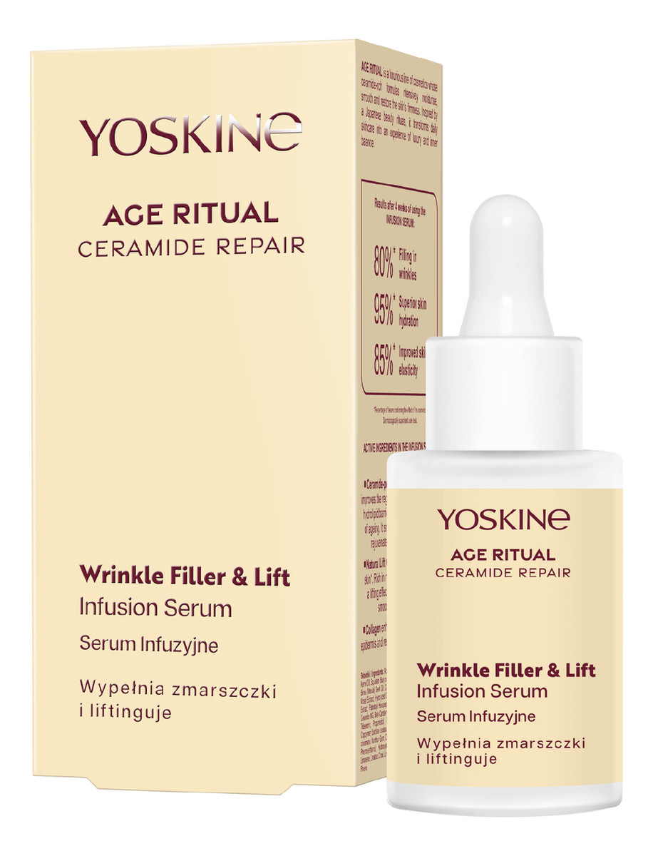 Infuzyjne serum do twarzy Wypełnia i nawilża