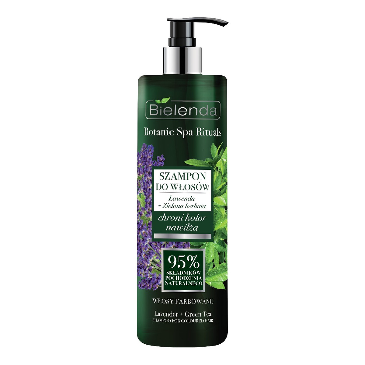Bielenda Botanic spa rituals szampon do włosów farbowanych lawenda + zielona herbata