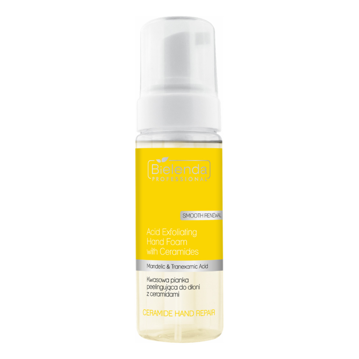 Bielenda lS CERAMIDE HAND REPAIR Kwasowa pianka peelingująca do dłoni z ceramidami 160ml