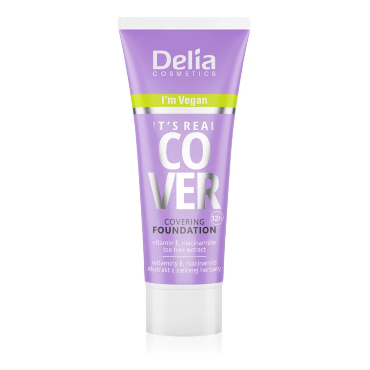 Delia It's Real Cover Podkład kryjący rewitalizująco-nawilżający 30ml