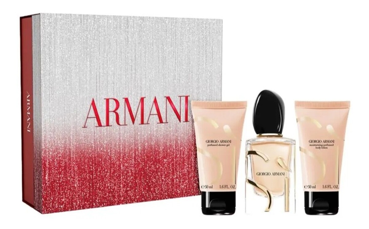 Zestaw woda perfumowana spray 50ml + balsam do ciała 50ml + żel pod prysznic 50ml