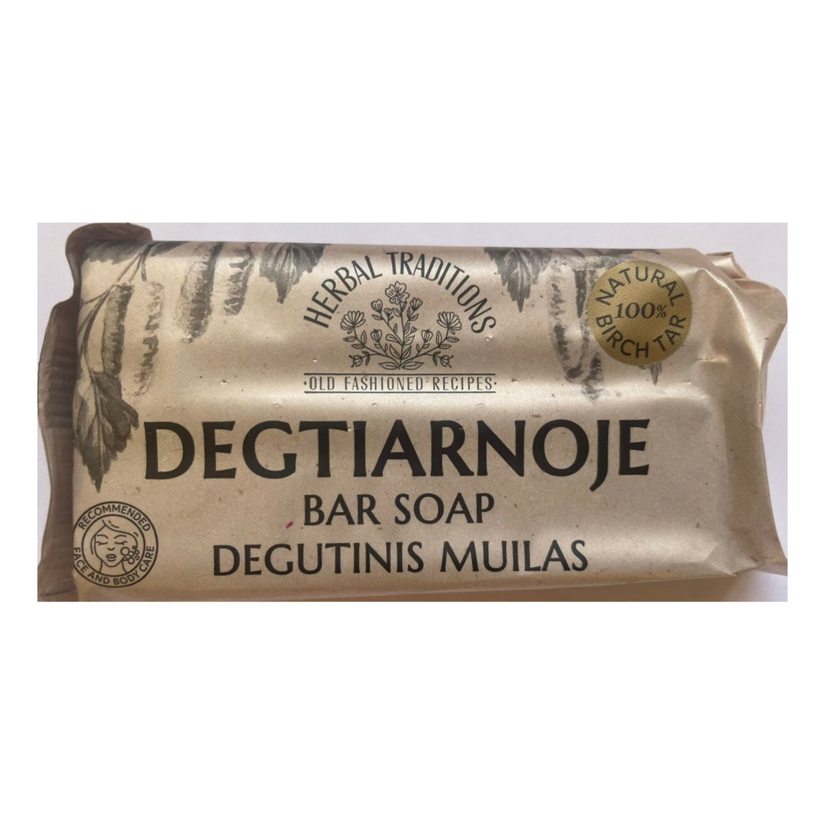 Herbal Traditions Mydło w kostce Degtiarnoje 140g