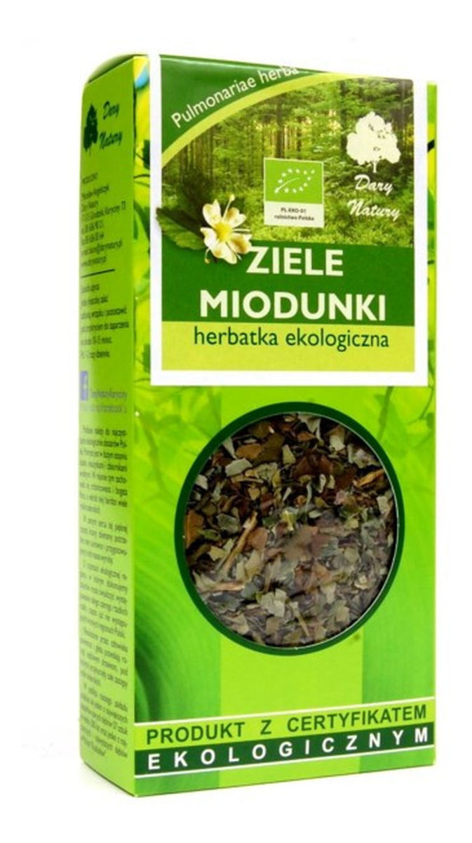 Herbatka ekologiczna miodunka ziele