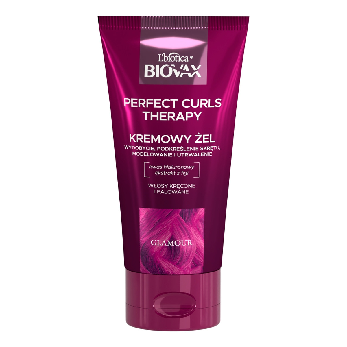 Biovax Glamour Perfect Curls Therapy nawilżający Żel do stylizacji fal i loków 150ml