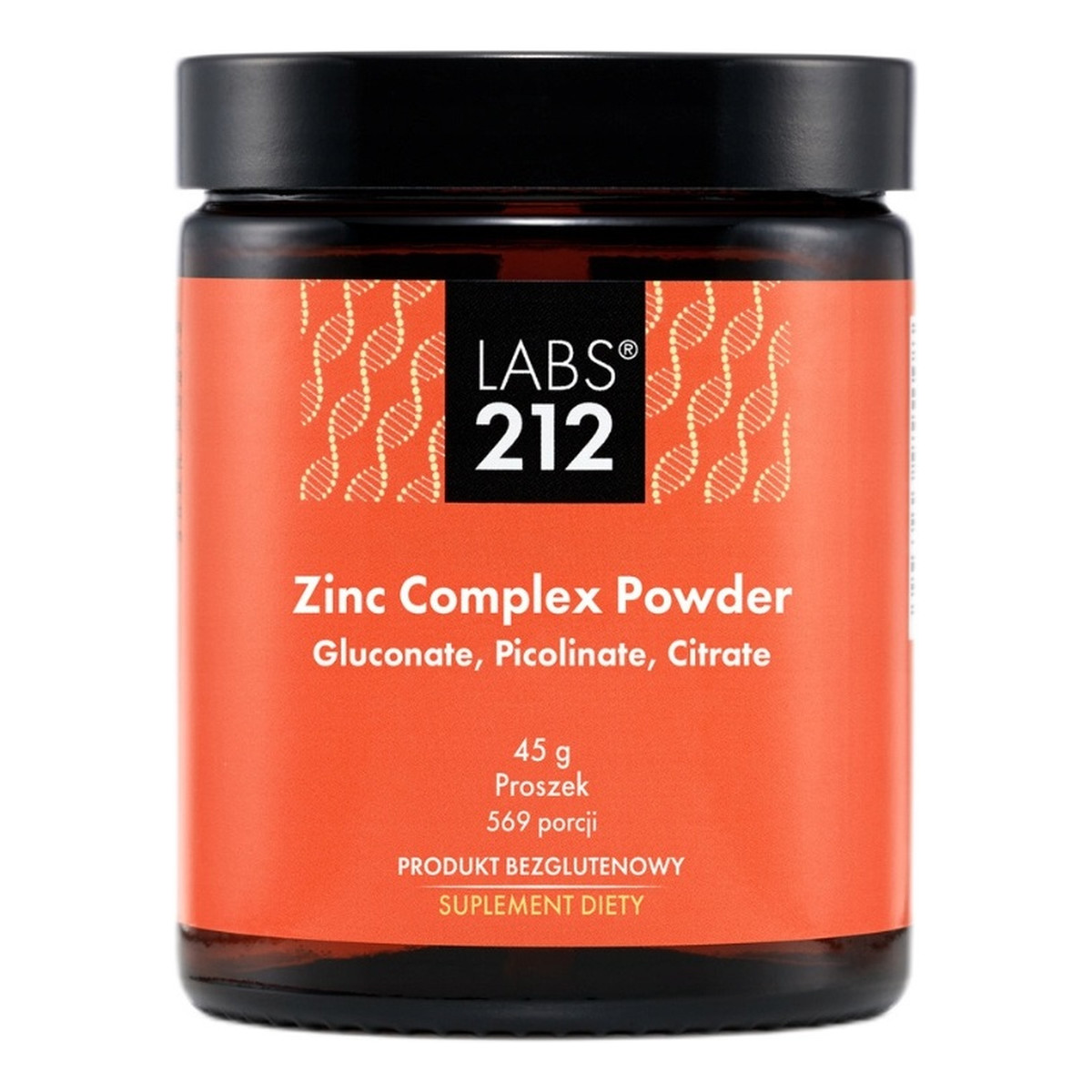Labs212 Zinc Complex Powder, proszek, 15 mg 45g