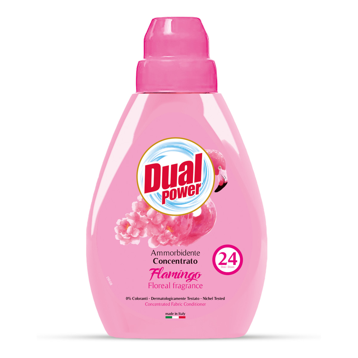 Dual Power Koncentrat do Płukania Tkanin Flamingo Miękkość i Świeżość 600ml