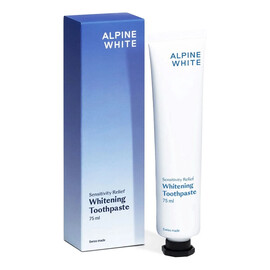 Whitening toothpaste sensitivity relief wybielająca pasta do zębów łagodząca nadwrażliwość