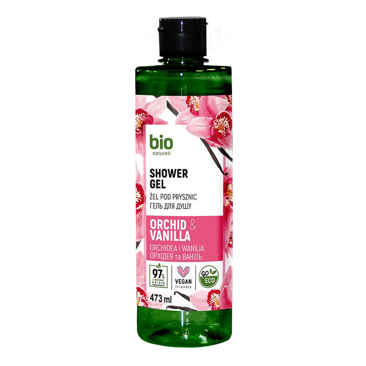 Bio Naturell Kremowy Żel Pod Prysznic - Orchidea i wanilia 473ml