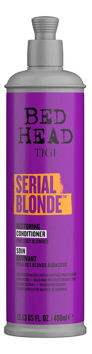 Bed head serial blonde conditioner odżywka do zniszczonych włosów blond