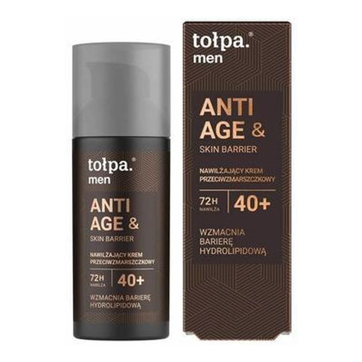 Tołpa men Anti Age & Skin Barrier Nawilżający krem przeciwzmarszczkowy 40+ 50ml