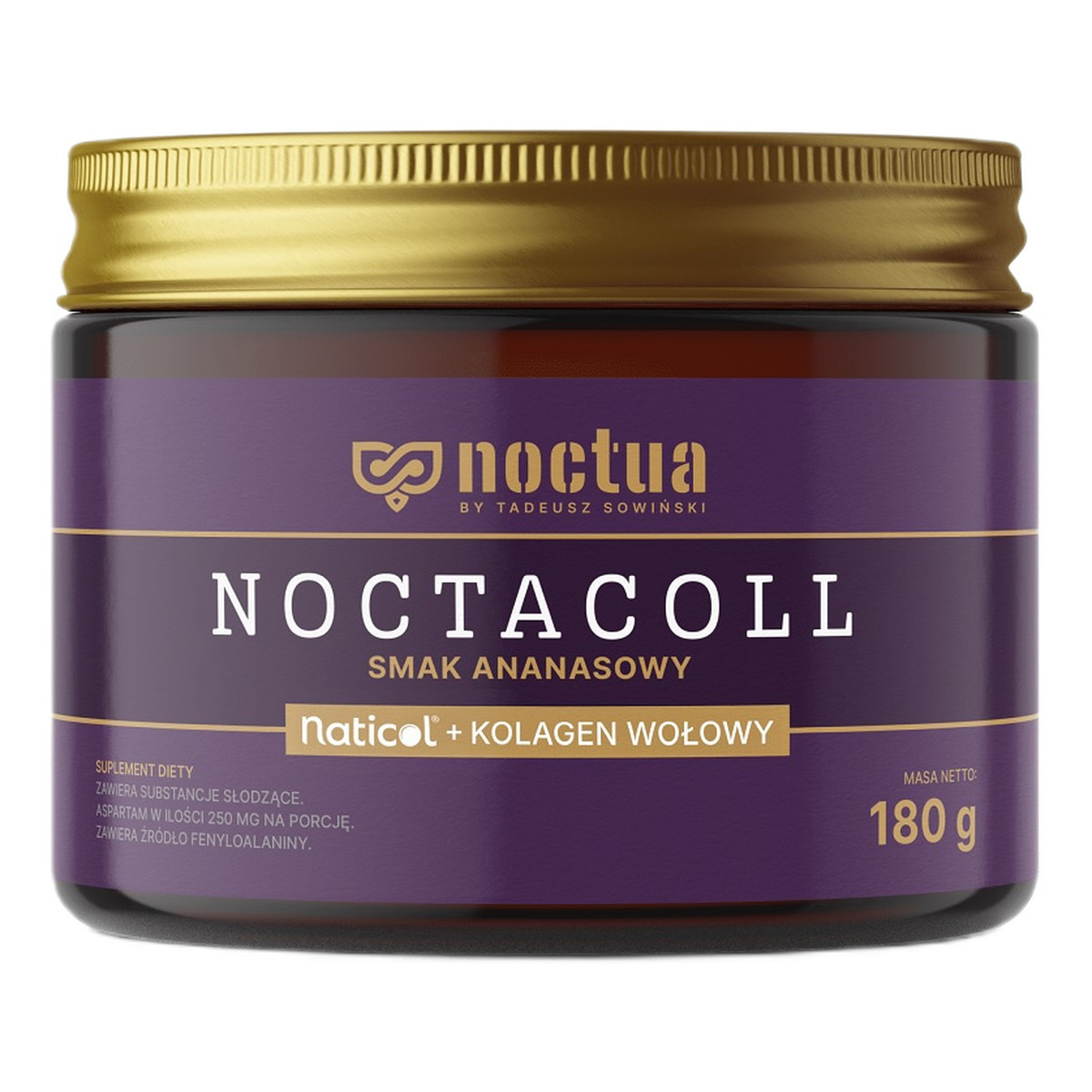 Noctua Noctacoll suplement diety w proszku smak ananasowy 180g