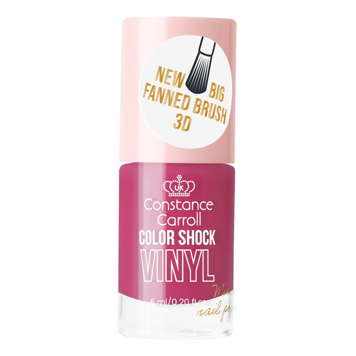 Constance Carroll Color Shock Lakier do paznokci z winylem Mini 6ml