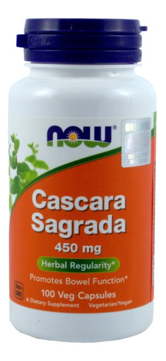 Cascara sagrada 450mg suplement diety 100 kapsułek