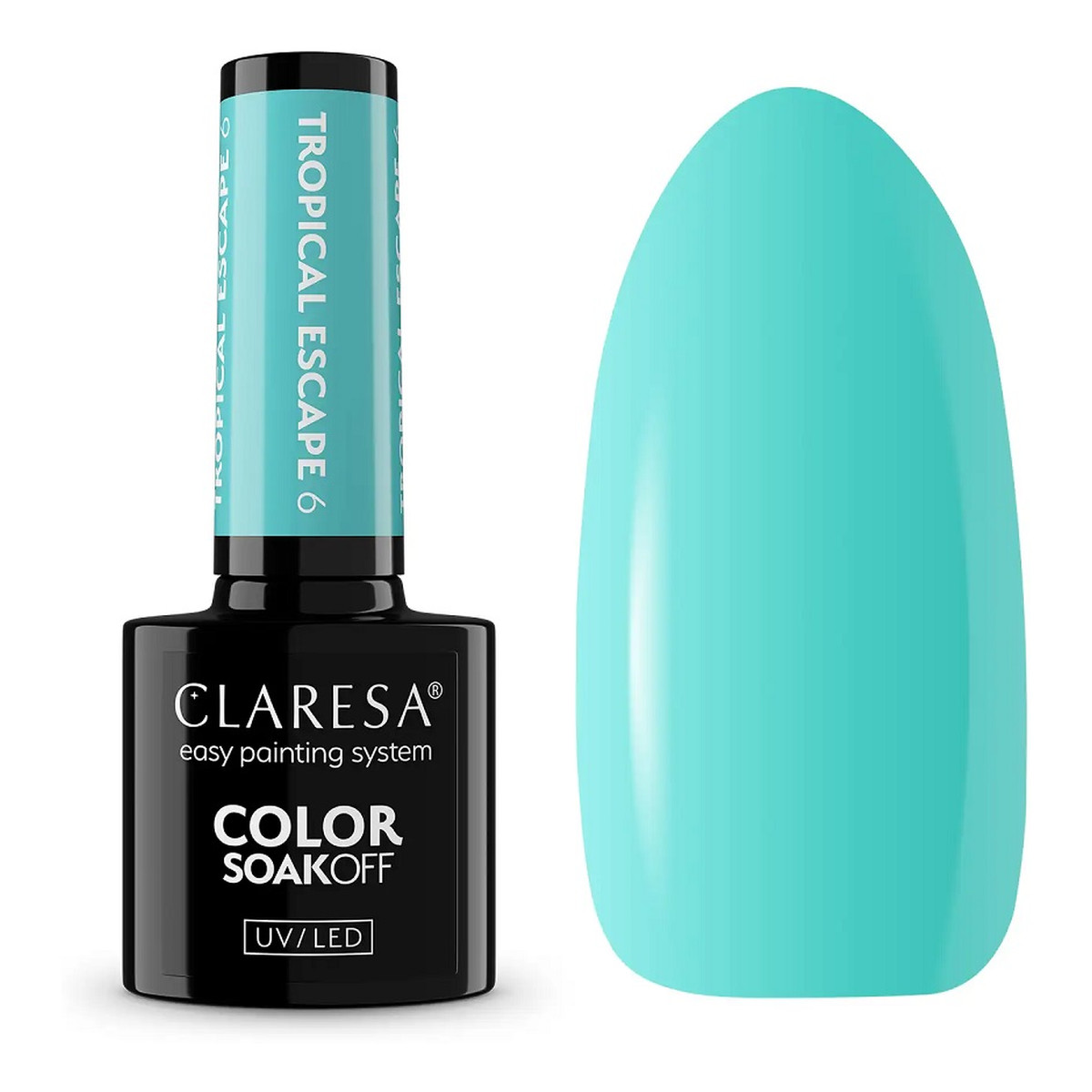 Claresa Tropical Escape Color Soak Off UV/LED lakier hybrydowy 5g