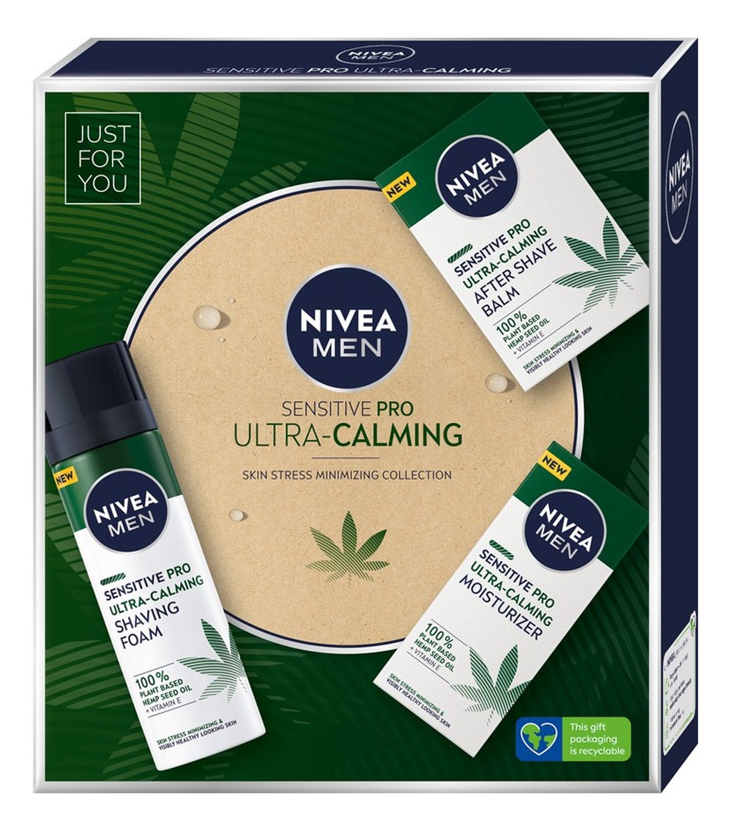 Zestaw prezentowy Sensitive Pro Ultra Calming krem + pianka do golenia +balsam po goleniu