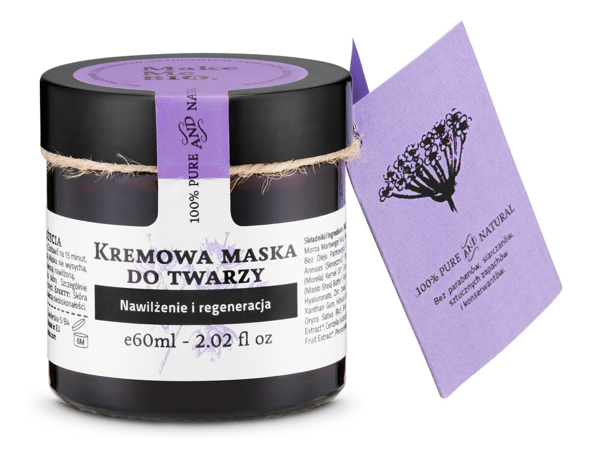 Nawilżająca Kremowa Maska Do Twarzy