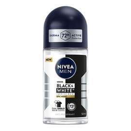 Men black white invisible epic night antyperspirant w kulce