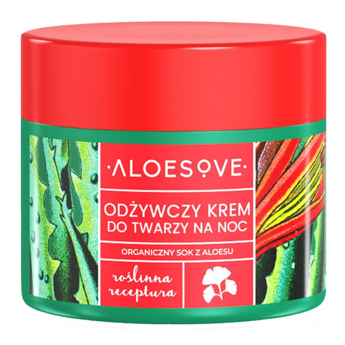 Aloesove Odżywczy krem do twarzy na noc 50ml