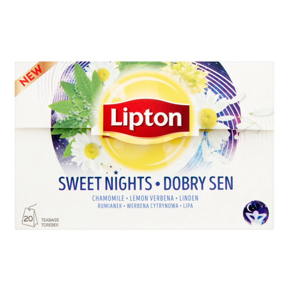 Lipton Dobry Sen Herbata ziołowa 20 torebek 32g