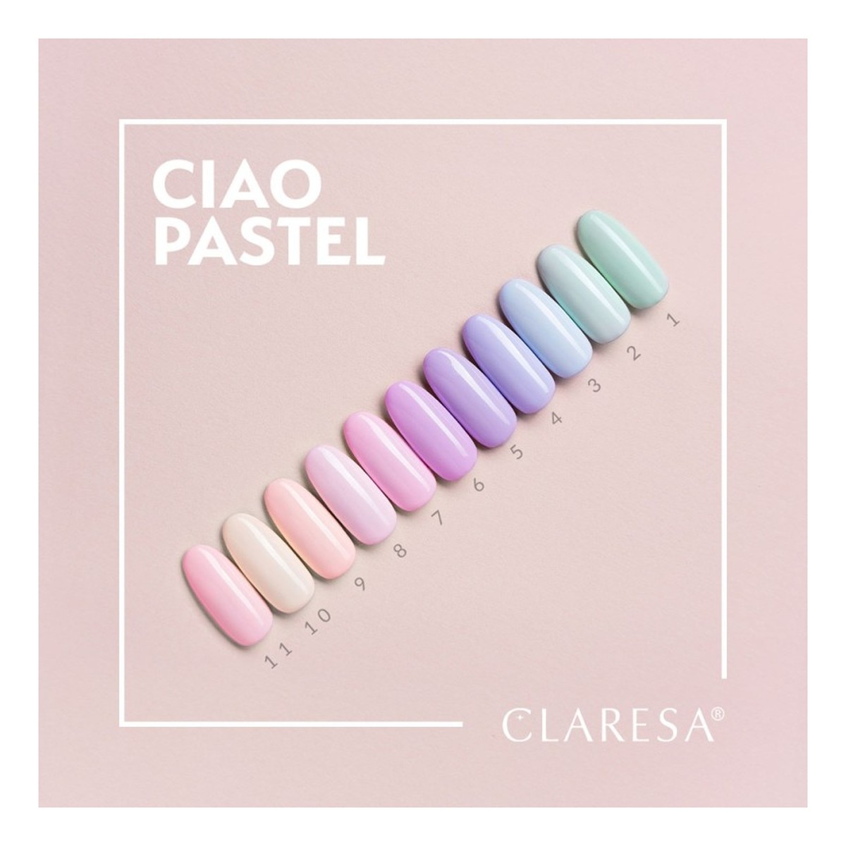 Claresa Ciao Pastel! lakier hybrydowy 5g