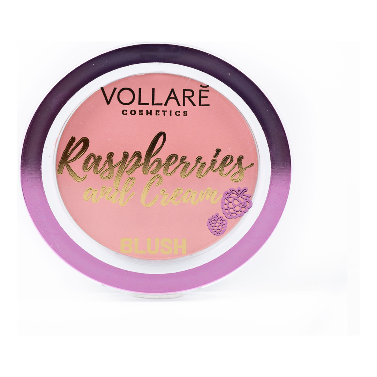 Vollare Raspberries and cream róż do policzków 02 yummy blush 5g