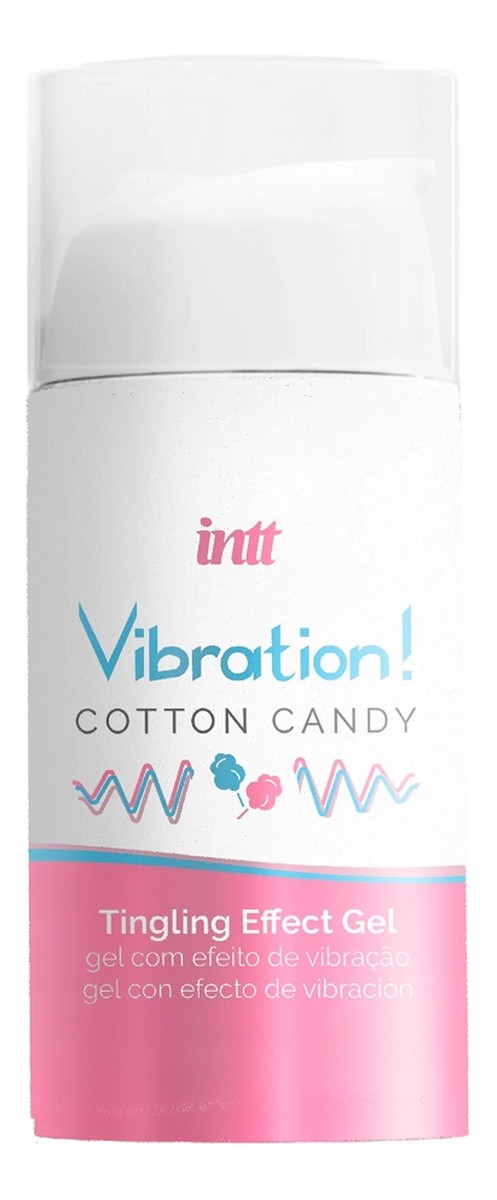 żel intymny z efektem wibracji Cotton Candy