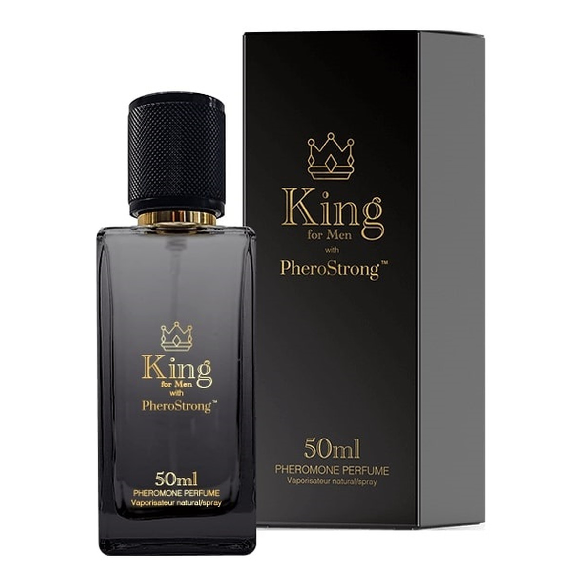 Pherostrong King For Men Pheromone Perfume Perfumy z feromonami dla mężczyzn spray 50ml