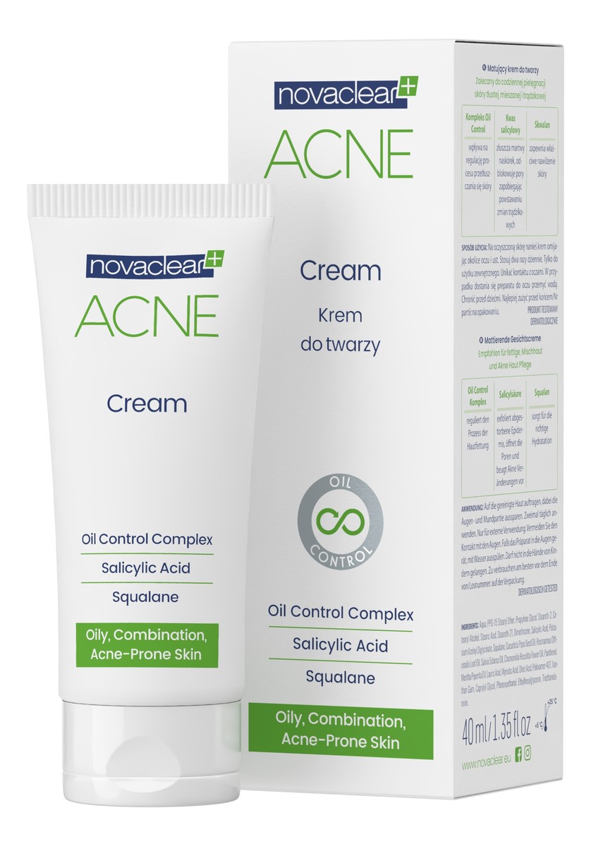 Matujący krem do twarzy